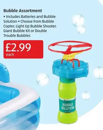 Aldi Bubble Assortment offer