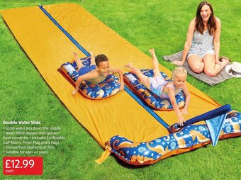 Aldi Double Water slide offer
