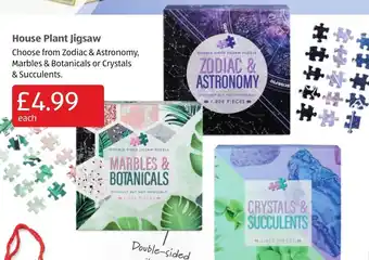 Aldi House Plant Jigsaw offer