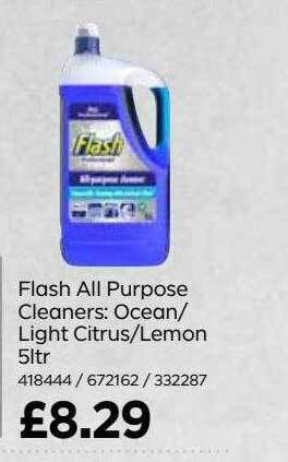 Bestway Flash all purpose cleaners : ocean-light citrus-lemon offer
