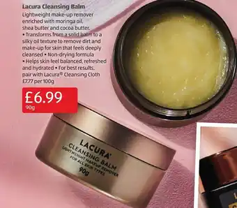 Aldi Lacura Cleansing Balm 90g offer
