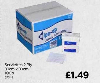 Bestway Serviettes 2 ply offer