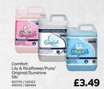 Bestway Comfort : lily & riceflower-pure-original-sunshine offer