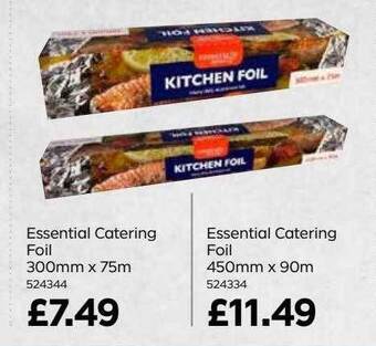 Bestway Essential catering foil offer