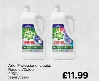 Bestway Ariel professional liquid : regular-colour offer