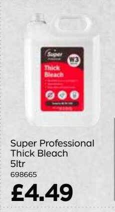 Bestway Super professional thick bleach offer