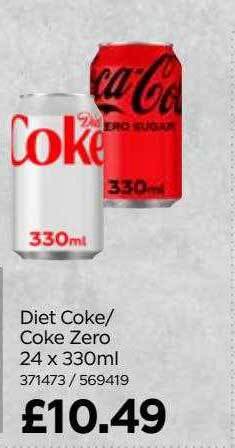 Bestway Diet coke-coke zero offer