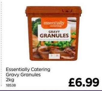 Bestway Essentially catering gravy granules offer