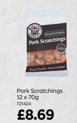 Bestway Pork scratchings offer