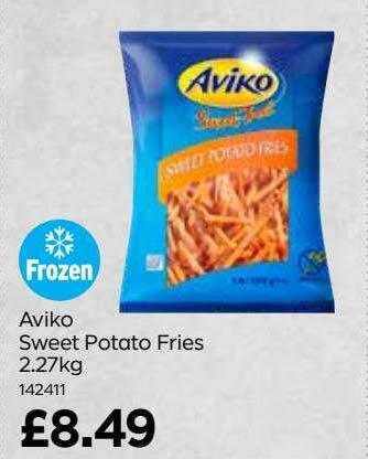 Bestway Aviko sweet potato fries offer