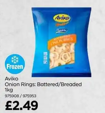 Bestway Avico onion rings : battered-breaded offer