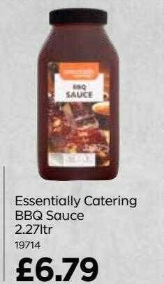 Bestway Essentially catering bbq sauce offer
