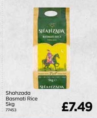 Bestway Shahzada basmati rice offer