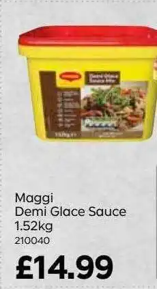 Bestway Maggi demi glace sauce offer