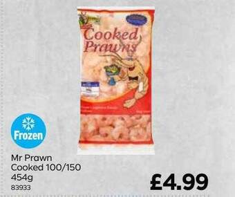 Bestway Mr prawn cooked 100-150 offer