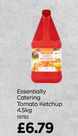 Bestway Essentially catering tomato ketchup offer
