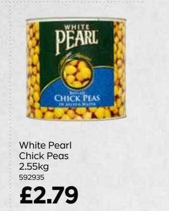 Bestway White pearl chick peas offer