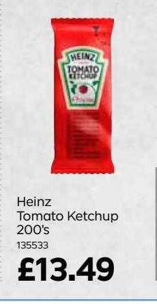 Bestway Heinz tomato ketchup offer