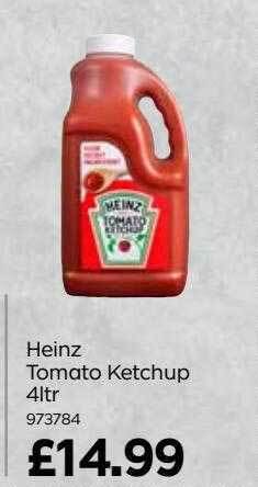 Bestway Heinz tomato ketchup offer