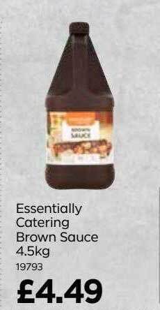 Bestway Essentially catering brown sauce offer
