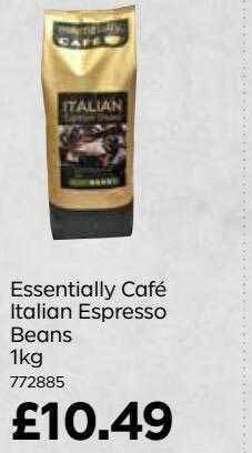 Bestway Essentially café italian espresso beans offer