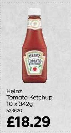 Bestway Heinz tomato ketchup offer