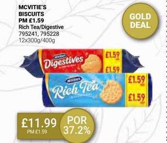 Bestway Mc vitie's biscuits offer
