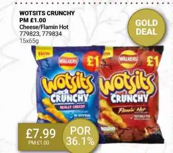 Bestway Wotsits crunchy offer