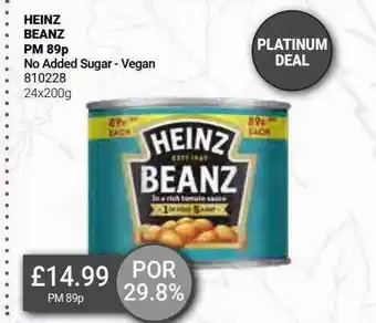 Bestway Heinz beanz offer