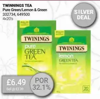 Bestway Twinnings tea offer