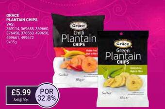 Bestway Grace plantain chips offer