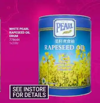 Bestway White pearl rapeseed oil drum offer