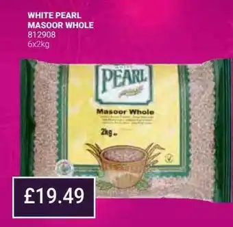 Bestway White pearl masoor whole offer