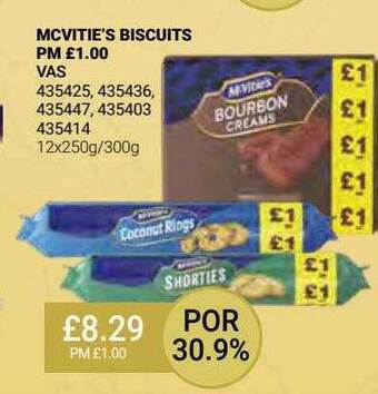 Bestway Mc vitie's biscuits offer