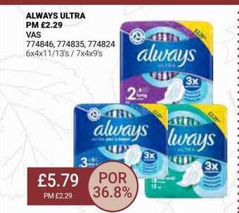 Bestway Always ultra offer