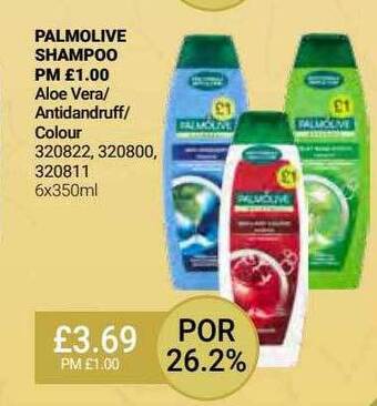 Bestway Palmolive shampoo offer