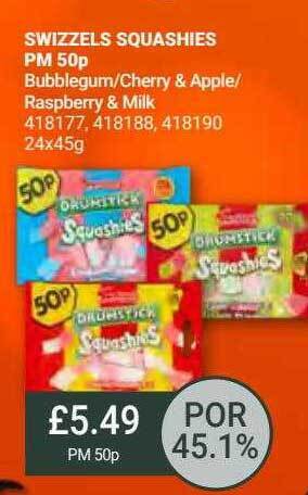 Bestway Swizzels squashies offer