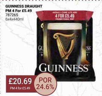 Bestway Guinness draught offer