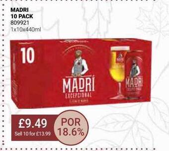 Bestway Madri 10 pack offer