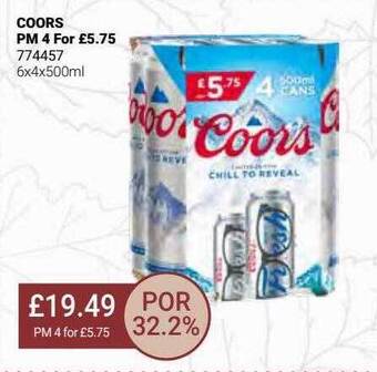Bestway Coors offer