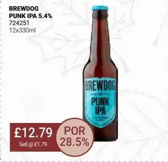 Bestway Brewdog punk ipa 5.4% offer