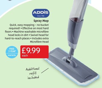 Aldi Spray Mop offer