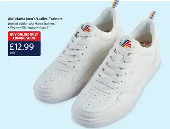 Aldi Aldi Mania Men's / Ladies Trainers offer