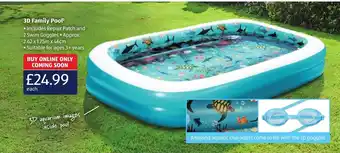 Aldi 3D Family Pool offer