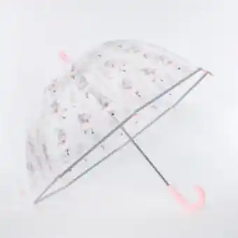TK Maxx Pink & transparent ballerina umbrella offer