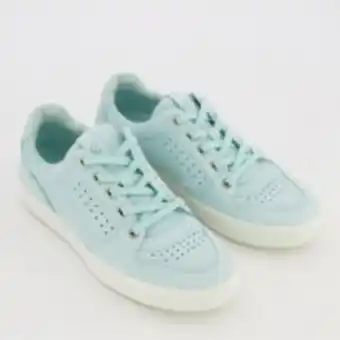 TK Maxx Light blue leather trainers offer