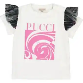 TK Maxx White ruffle sleeve t shirt offer