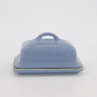 TK Maxx Blue reusable butter dish 8x18cm offer