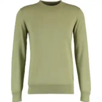 Sage green crew neck jumper