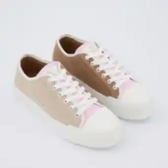 TK Maxx Brown canvas trainers offer